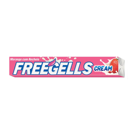 DROPS FREEGELLS MORANGO CREAM 27,9G
