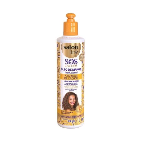 ATIVADOR CACHOS SALON LINE SOS COCO300ML