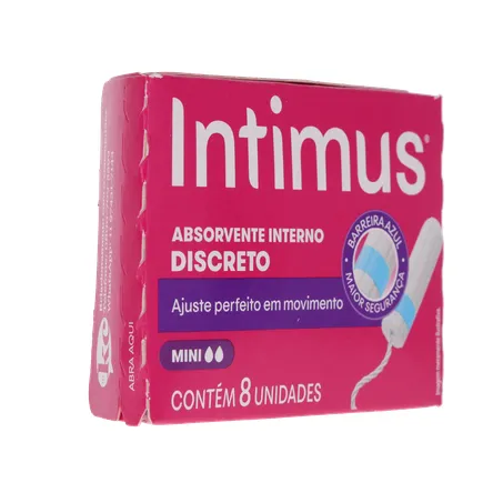 Absorvente Interno Intimus Mini C/ 8UN 360-31