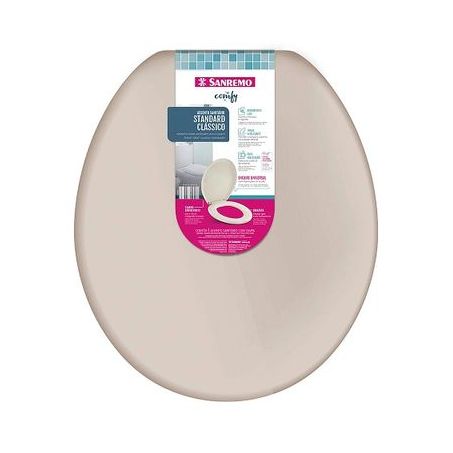 Assento sanitário Sanremo bege