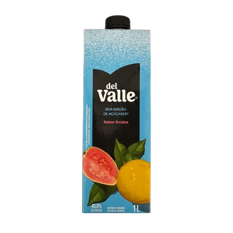 NÉCTAR DEL VALLE GOIABA ZERO AD AÇÚCAR 1L 360-1