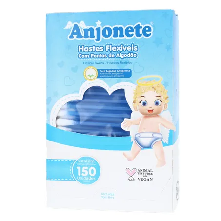 Hastes anjonete azul 150un 360-1