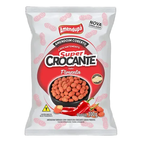 Amendoim Amendupa 300g Crocante Pimenta