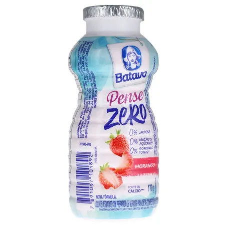 BEBIDA PENSE ZERO MORANGO BATAVO 170G 360-33