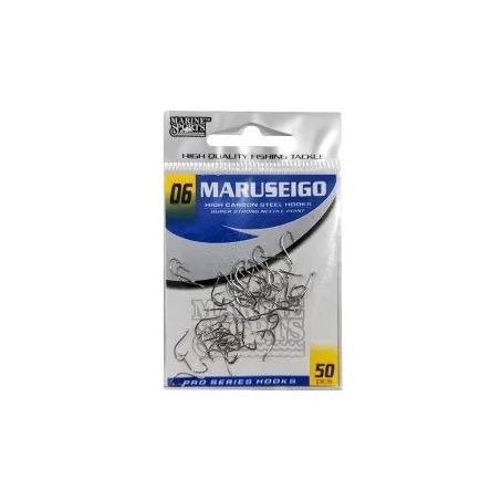 ANZOL MARUSEIGO NICKEL N6 CARTELA C/50