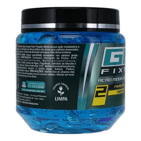 Gel fixador sergio paris azul perf.med 240g 360-28