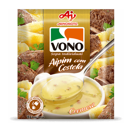 Sopa vono aipim e costela 18gr