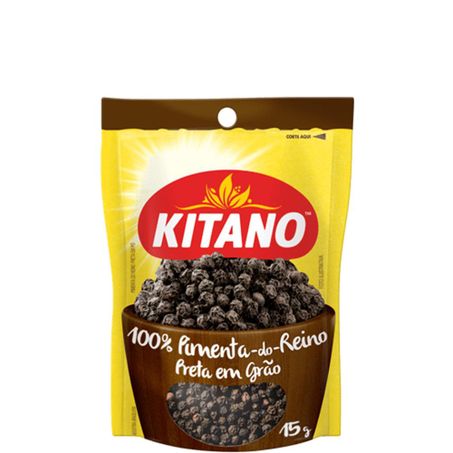 TEMPERO KITANO PIMENTA PRETA GRAOS 15G
