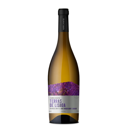 Vinho branco terras de lisboa colheita adega mãe 750ml