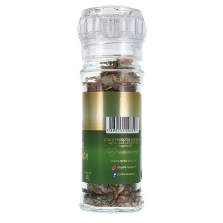 Tempero q-vita para salada c-s moedor 360-10