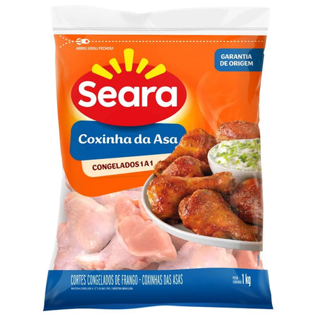 COXINHA DA ASA SEARA SOLTINHOS CONG IQF 1KG