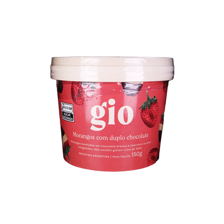 MORANGO C/  DUPLO CHOCOLATE 150G - GIO