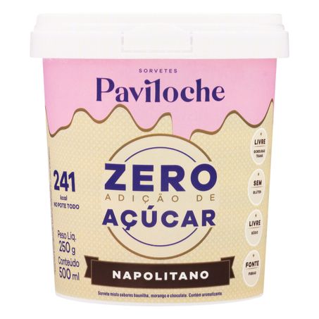 SORVETE NAPOLITANO DIET PAVILOCHE