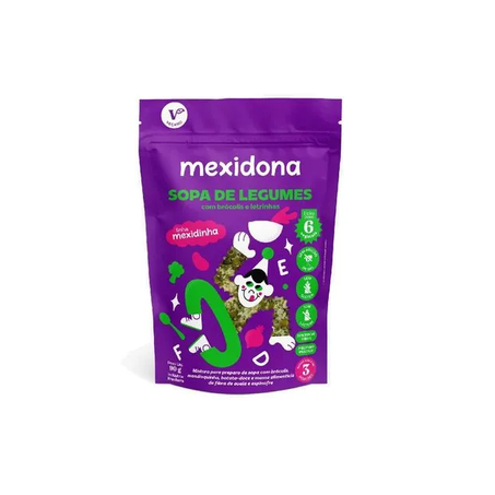 SOPA MEXIDONA SOPA LETRINHAS/BROCOLIS 90G
