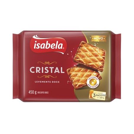 Biscoito Doce Isabela Cristal Doce 450G