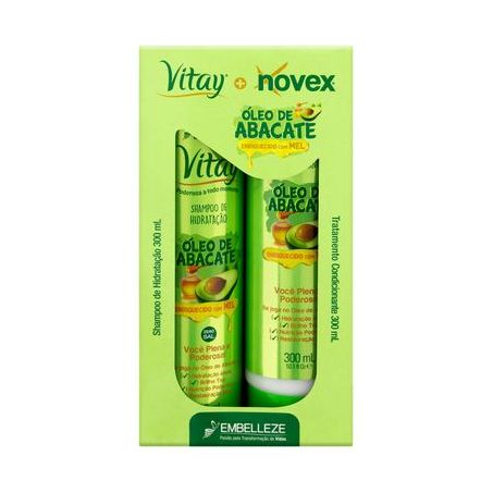 SHAMPOO + COND EMBELLEZE 600ML ABACATE