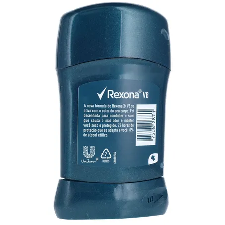 Desodorante Stick Rexona Men V8 45g 360-16