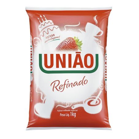 Acucar uniao 1kg refinado