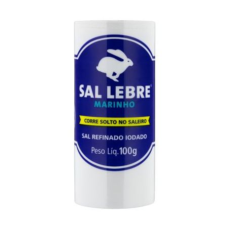 Sal Lebre Refinado Marinho Saleiro 100G