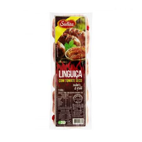 Linguiça Sulita Pernil Tomate Seco 600g