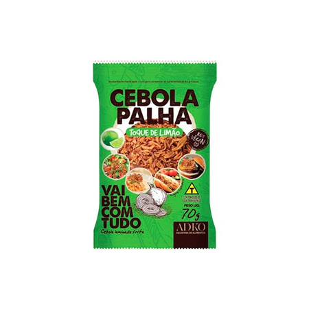 CEBOLA PALHA ADKO 70G TOQUE DE LIMAO
