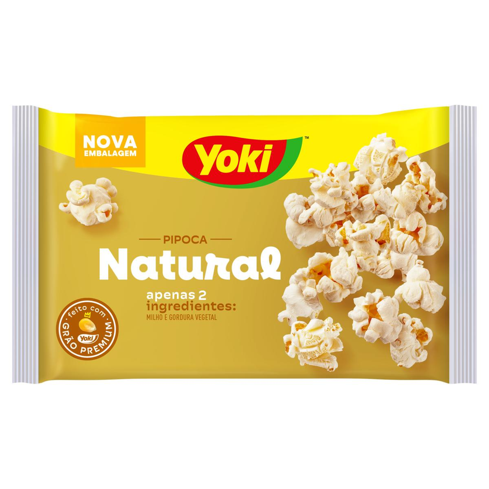 Milho de Pipoca para Micro-ondas Yoki 100g - Natural