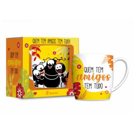 BRASFOOT CANECA PORC URBAN 360 ML SMILINGUIDO12030