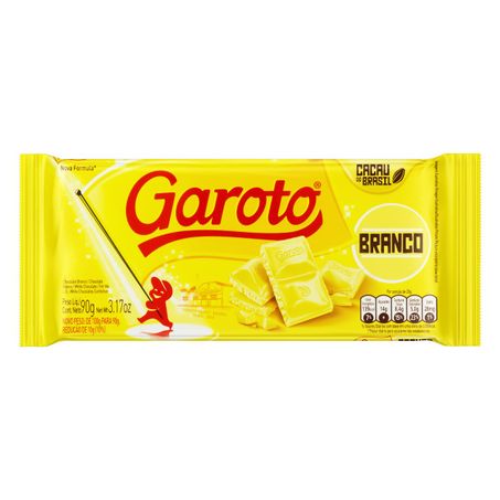 CHOCOLATE BRANCO GAROTO
