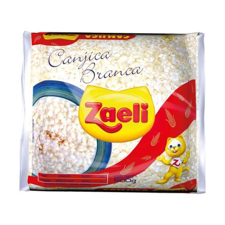 Canjica Branca Zaeli 500g