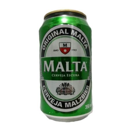 Cerveja Escura Malta Malzbier Lata 350ml