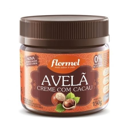 CREME DE AVELA COM CACAU 150G FLORMEL 360-1