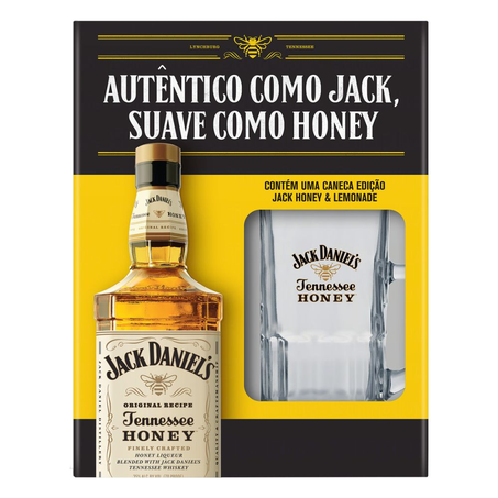 Whisky Jack Daniels Honey Lemonade 1L com Caneca