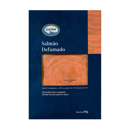 Salmão Defumado Damm 80g
