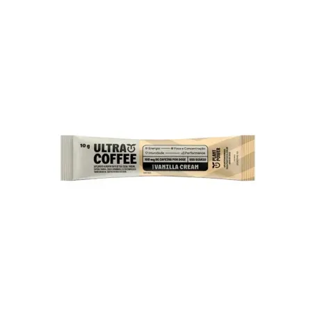 ULTRA COFFE VANILLA CREAM 10G - PLANT POWER