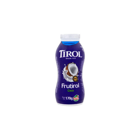 Bebida Láctea Tirol Frutirol Coco Embalagem 170G