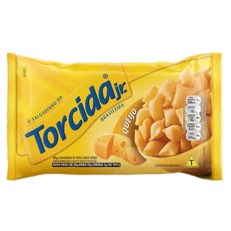 SALGADINHO TORCIDA 45G QUEIJO