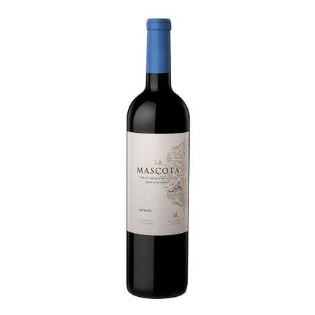 Vinho fino tinto seco shiraz la mascota 750ml
