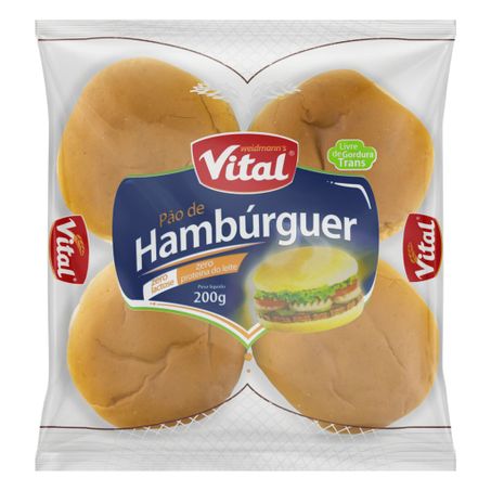 PÃO DE HAMBURGUER VITAL