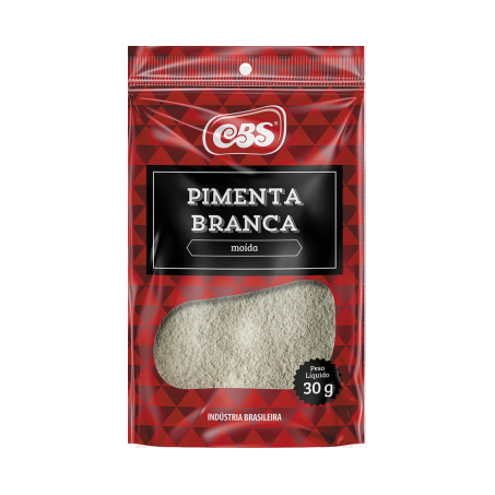 TEMPERO CBS PIMENTA BRANCA MOIDA 30G (071631)