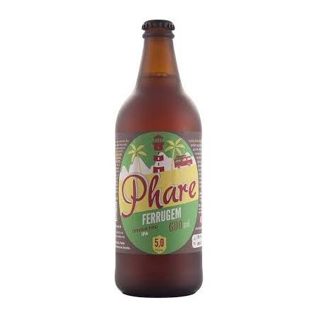 CERVEJA PHARE 500ML IPA PRAIA FERRUGEM