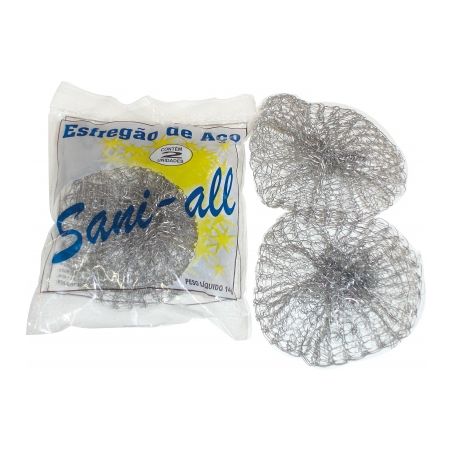 Esfregao de aco sani all c/2 14g
