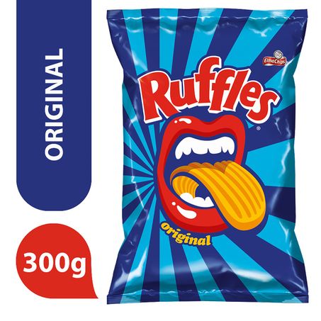 Batata frita ondulada original elma chips ruffles