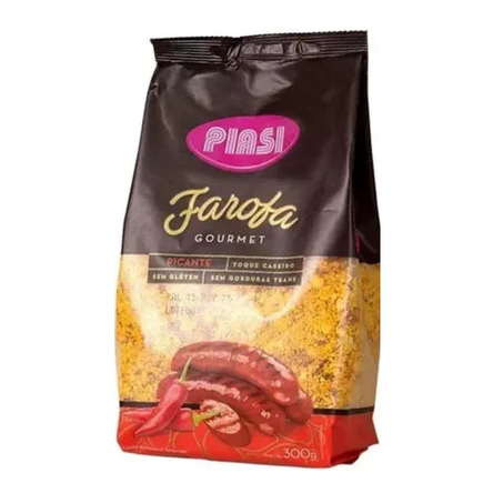 FAROFA GOURMET PIASI PICANTE 300G