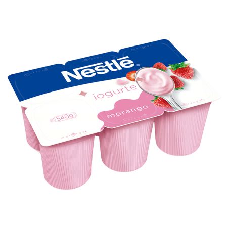 IOGURTE MORANGO NESTLÉ BANDEJA