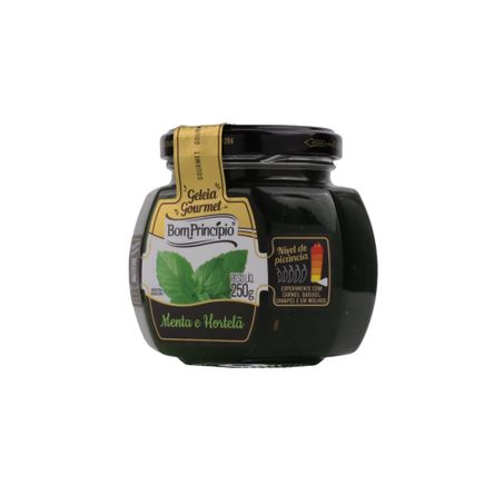 GELEIA BOM PRINCIPIO GOURMET MENTA E HORTELA 250G  360-6