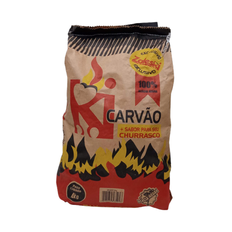 Carvao vegetal zaleski 4 kg