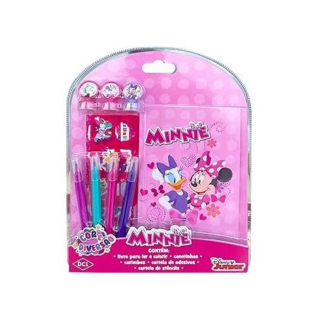 LIVRO INFANTIL DISNEY COR E DIVERSÃO MINNIE REF.1255