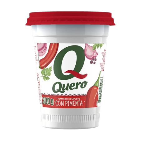 Tempero completo com pimenta quero 300g
