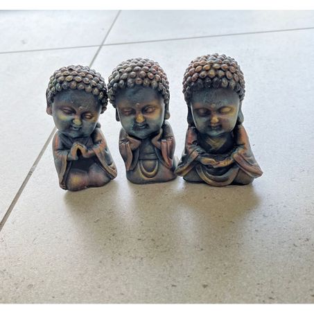 LU BRASIL TRIO BUDA MINI COBRE 237010              360-1