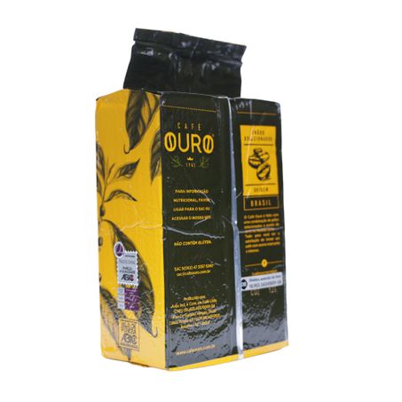 CAFÉ PÓ OURO VÁCUO TRADICIONAL 500G 360-23
